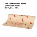 3m Welding And Spark Deflection Paper 05916 Flame Retardant Adhesive Backing Repositionable 24 In X 150 Ft