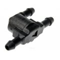 Toyota Corolla 2019 Windshield Washer Check Valve Made Of Plastic Non-adjustable 3 Ports 2 9 Millimeters Mounting Hole Diameter 