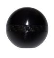 8x1 25mm Black Round Ball Shift Knob With Carbon Fiber Ring Billet Aluminum Manual Automatic Transmission Stick Selector 