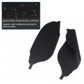 Ocpty 1 Pair Front Door Panels Armrest Covers Leather For 2008 2009 2010 2011 2012 Accord Sedan Black