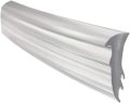 Gordon Glass 5 8 X 7 32 9 16 Clear Glazing Vinyl For Framed Shower Doors 18 Ft Roll Spline Fills The Gap Between And Door 