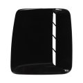 Hood Scoop Cover Universal Air Vent Grille For Automobile Modification Replacement Glossy Black 