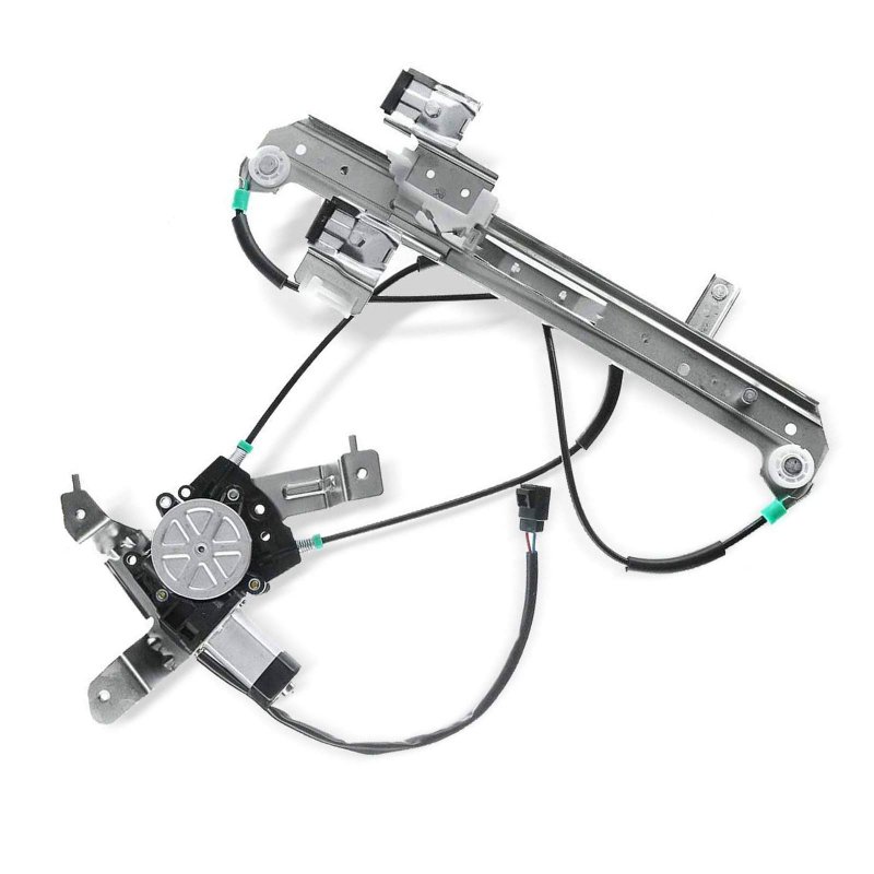 Rear Right Passenger Side Window Regulator With Motor For Cadillac Escalade 2002-2006 Chevrolet Tahoe Gmc Yukon 2000-2006