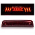 Led 3rd Brake Light For 2014-2018 Chevy Silverado 1500 2500hd 3500 3500hd And Gmc Sierra Red Lens Black Housing Third Stop Lamp 