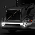 Auto Dynasty Full Dual Led Halo Rings Drl Projector Front Bumper Driving Fog Light Lamps Compatible With Volvo Vn Vnl 300 400