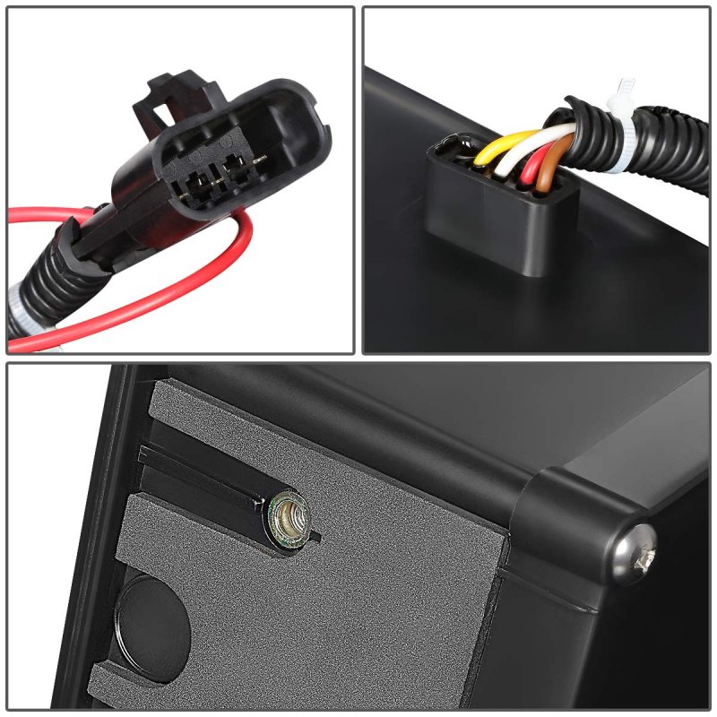 Auto Dynasty Full Dual Led Halo Rings Drl Projector Front Bumper Driving Fog Light Lamps For Volvo Vn Vnl 300 400 430 630 740
