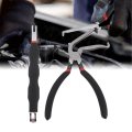 Kimiss Electrical Disconnect Pliers 60a Bend Carbon Steel Hose With Double Ended Terminal Separator Removal Tool Black