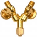 Two Hose Manifold Y Shaped For Oxygen 