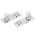 20 Pcs Aa Battery Positive To Negative Conversion Spring Contact Nickeling Plate 29mmx11mm 