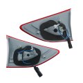 Tail Lamp Light Replacement For Escape 2013-2016 Red Lens Driver And Passenger Side Halogen Brake Inner Cj5z13405a Cj5z13404a