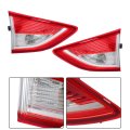 Tail Lamp Light Replacement For Escape 2013-2016 Red Lens Driver And Passenger Side Halogen Brake Inner Cj5z13405a Cj5z13404a