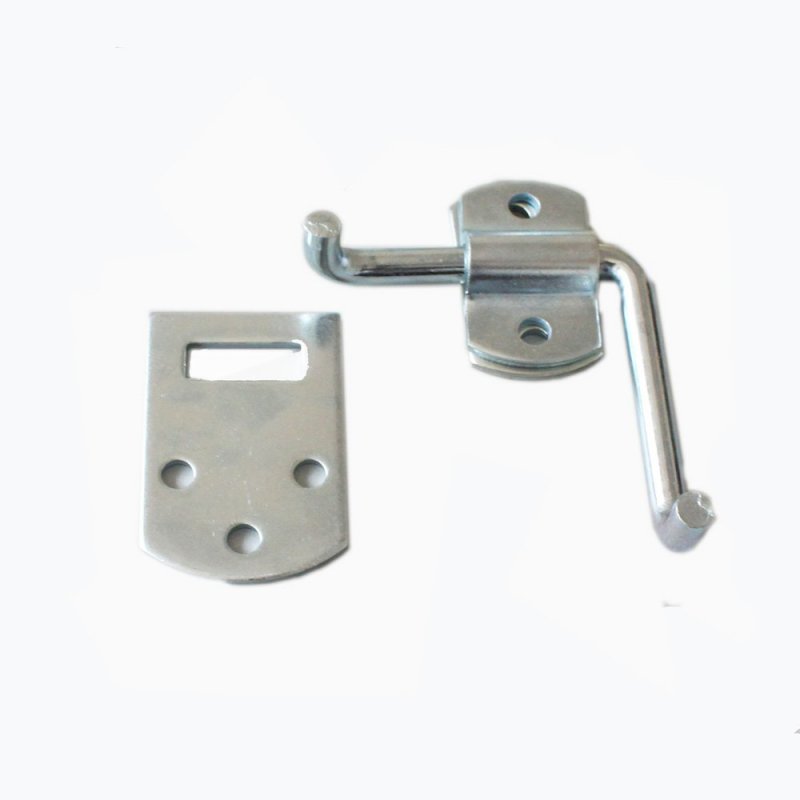 X-haibei Corner Gate Latch Bracket Set Utility Trailer Truck Wood Security Rack Stake Body Brackets