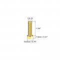 Uxcell Brass Hex Bolts 1 2-13x1-3 4 2pcs Fully Thread Grade 8 Solid Hexagon Head Bolt Machine Screws For Machinery
