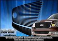Egrille Matt Black Stainless Steel Billet Grille Combo Fits 04-05 Ford F-150 Honeycomb 