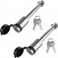 Tce Atrmt8026u-1 Torin Trailer Hitch Lock Pin 5 8 Inch Receiver Locking For Locks With Keys Car Truck And Tow 2 Pack 
