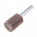 Uxcell 15mm 20mm Flap Wheels Shank Mounted Sandpaper Abrasive Wheel 80 Grits 10 Pcs