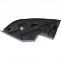 Front Driver Side Outer Bumper Filler For Gmc Yukon And Xl 1500 2007 To 2014 Black Plastic Replacement Gm1088179 10376175 