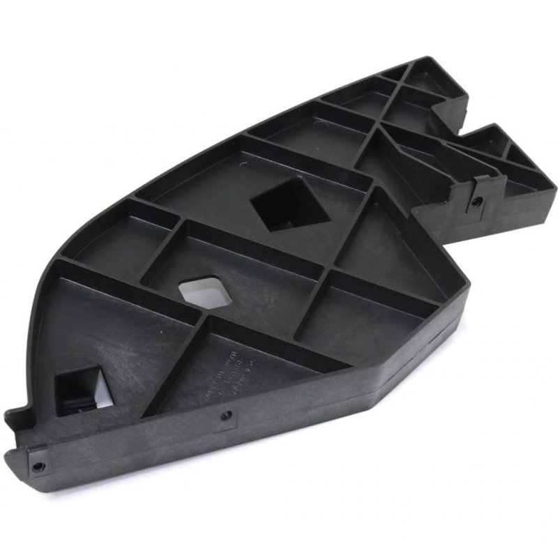 Front Driver Side Outer Bumper Filler For Gmc Yukon And Xl 1500 2007 To 2014 Black Plastic Replacement Gm1088179 10376175