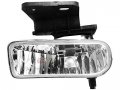 Fog Light Left Driver Side Lamp Assembly For Chevy Silverado 1999 2000 2001 2002 Clear Lens 
