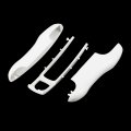 X Autohaux 1 Set White Painted Key Cover Fob Shell For Porsche Panamera Cayenne Taycan