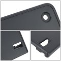 Auto Dynasty Factory Style Front License Plate Mounting Bracket Compatible With Volkswagen Golf 18-21 Matte Black