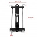 Qiilu Universal Adjustable Crossbar Battery Hold Down Bracket J-bolt Style Holder For Car Suvs Rvs