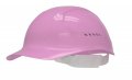 Bullard Vented Plastic Bump Cap With Polyester Browpad Light Pink 
