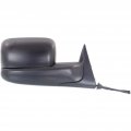 Dodge Ram 2500 3500 1998 99 00 01 2002 Towing Mirror Passenger Side Power Textured Black Includes Bracket W Heated Glass 