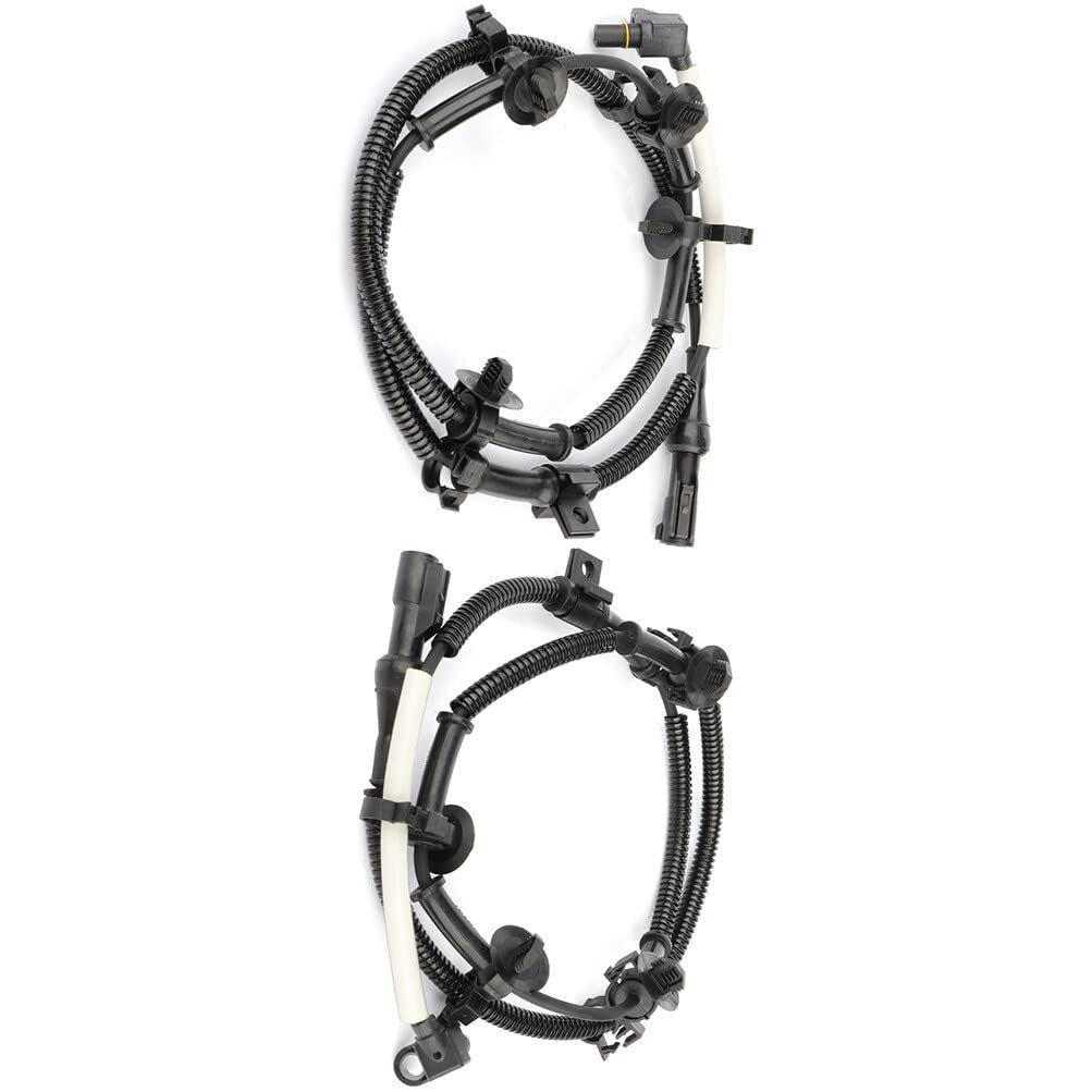 Abs Wheel Speed Sensor Left And Right Front For 1998 1999 2000 Ford Ranger Mazda B3000 B4000 2 Piece Set Replace 19236253