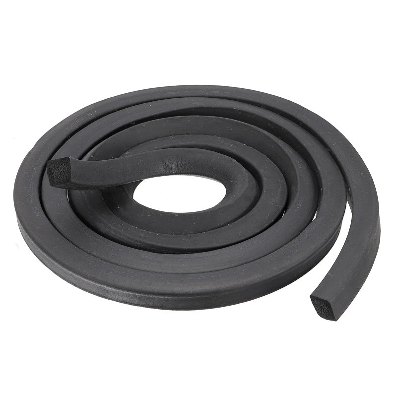 Epdm Rubber Foam Strip 19 32 W X T 6 6ft L No-adhesion Sealing Rolls For Diy Weather Stripping Gasket Seal Reduce Vibration Mat