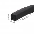 Epdm Rubber Foam Strip 19 32 W X T 6 6ft L No-adhesion Sealing Rolls For Diy Weather Stripping Gasket Seal Reduce Vibration Mat