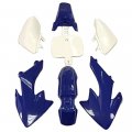 Httmt- Compatible With Crf Xr Xr50 Crf50 125cc Pit Dirt Bike Blue Plastic Fender Kit Body Work Fairing Bolt