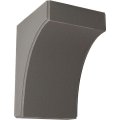 Ekena Millwork Bktwd05x06x08cvgy Clarksville Vintage Decor Bracket 5 1 4 W X 6 D 8 H Reclaimed Grey 