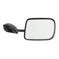 Door Mirror Driver Side For Dodge B1500 B2500 1995 1996 1997 Manual Adjust Folding Non Heated Paintable Low Mount Replaces 