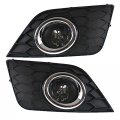 Wflnhb Fog Lights Assembly Replacement For 2016-2019 Nissan Sentra With Bulbs Harness Switch Kit Driving Lamps Driver And