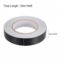 Uxcell Aluminum Foil Tape Black Matte Non Reflective 25mmx50m 164ft For Hvac Sealing Patching Hot And Blocking Light