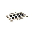Front Suspension Stabilizer Bar Link Set For Chevy Tahoe 2000 Thermoplastic With Blue Bushings Threaded End 1 And Bolt Head 2 