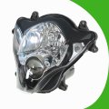 Front Motorcycle Headlight Headlamp Assembly Black Replacement For Gsxr600 Gsxr750 2006-2007