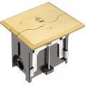 Arlington Flbaf101mb Plastic 1-gang Non-metallic Adjustable Floor Box With Flip Lids 4 000 Inch X 6 4 047 18 3 Cubic-inch 