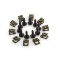 30 Pcs M6 6mm Motorcycle Fairing Body Bolt Screw Spire Speed Fastener Clip Nut Fit For S1000rr Cbr1000rr Ninja Zx10r Zx1000e