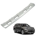 Plastic Front Bumper Lower Valance Panel Skid Plate Chrome Replacement For 2020-2022 Explorer 