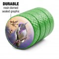 Hummingbirds Valve Stem Caps For Tire Rim Wheel Aluminum Green