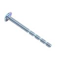 100 Pack Rok Hardware 8 X 2 Slotted Machine Thread Phillips Sqaure Drive Break Away Long Truss Head Screws