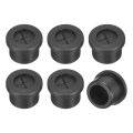 6 Pcs Cable Cord Grommet 9 16 Inch 14mm Desk Flexible Rubber Grommets Wire Hole Cover Pass Through For Office Computer 