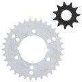 Niche 520 Front 11t Rear 34t Drive Sprocket Kit For 1990-1997 Polaris Trail Blazer Boss 250 350l 