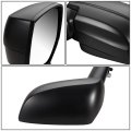 Su1320144 Factory Style Driver Left Side Mirror Manual Folding Power Adjust Compatible With Subaru Xv Crosstrek Impreza 15-16