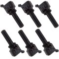 Ignition Coil 6 Pcs For Saab 9-7x 4 2l 2006-2009 Isuzu Ascender 2006-2007 Hummer H3t 3 7l 2009-2010 Buick Rainier Uf497 