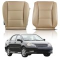 Tan Leather Seat Cover Replacement For Land Cruiser 1998 1999 2000 2001 2002 2003 2004 2005 2006 2007 Driver And Passenger Side 