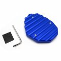Httmt- Gzsp-jd-026- Blue Kickstand Side Stand Enlarge Extension Oval Compatible With Bimmer R1200 Gs Adv 2014-2019 See Fitment