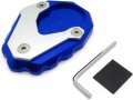 Httmt- Gzsp-jd-026- Blue Kickstand Side Stand Enlarge Extension Oval For Bimmer R1200 Gs Adv 2014-2019 See Fitment
